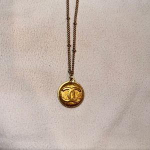 Vintage Chanel Gold Necklace